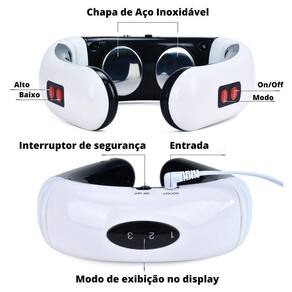 Massageador Terapia Pescoço Vértebra Cervical Recarregável