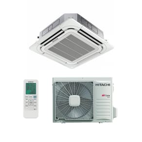 Ar Condicionado Split Cassete Inverter Hitachi 46000 Btus Quente e Frio Aircore 600 220v Monofásico