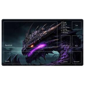 MTG Playmat EDGFRTOIO costurado com Magic Zone 60x35cm para carro