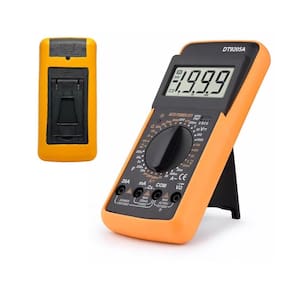 Medidor Digital Completo Função Teste Capacitores E Corrente