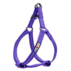 Arnês para cães Pawtitas Reciclado Refletivo Roxo Quartz M