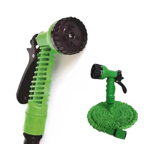 Mangueira 30M Retrátil Jardim Pistola Esguicho 6 Tipos Jato