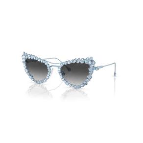 Óculos De Sol Swarovski Azul Claro Fosco 0Sk7011 40198G56