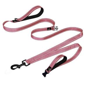 Coleira para cães de alça dupla Sporn Child Co-Walk Heavy Duty Pink
