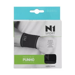 Protetor Para Punho Cor Preto Tamanho Gg N1 Sport
