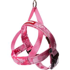 Colete de arnês para cães EzyDog Premium Quick Fit No-Pull Pink Camo