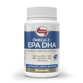 Omega 3 EPA 540mg + DHA 360mg (60 Caps) Vitafor