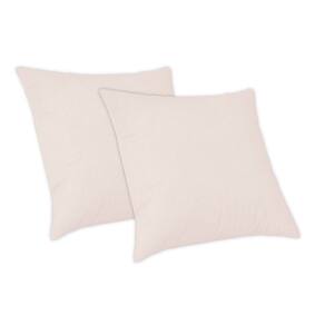 Kit 2 Capas De Almofada 50x50 Decorativas Suede Glamour Rose
