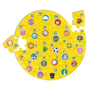 Puzzle Alfabeto Caracol - Patrulha Canina - Nig Brinquedos