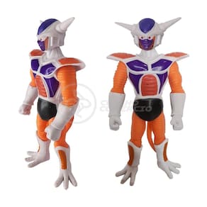 Action Figure Freeza O Imperador Galáctico 2 Forma - Dragon Ball Z Boneco + Par De Esferas Do Dragão
