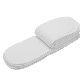 Conjunto de fraldas de pano Keenso Nappy Liner, 10 peças de algodão orgânico