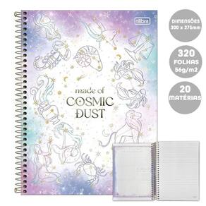 Caderno Univ 20Mat 320Fl Magic Cosmic Dust Tilibra