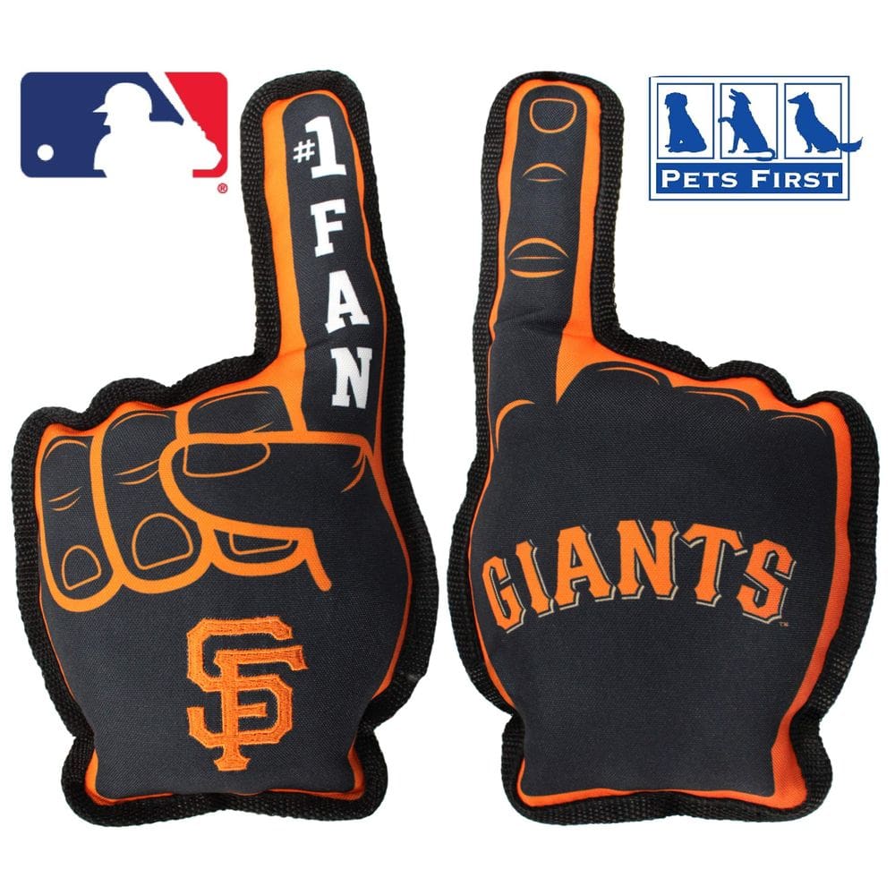 Brinquedo para cães Pets First MLB San Francisco Giants #1 Fan Toy