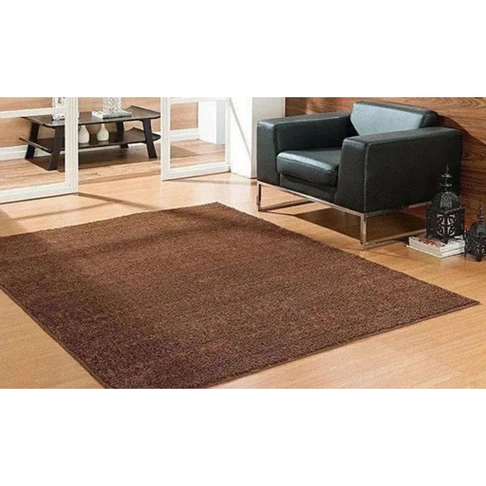 Tapete Sala E Quarto 200X250 Classic Marrom Oasis