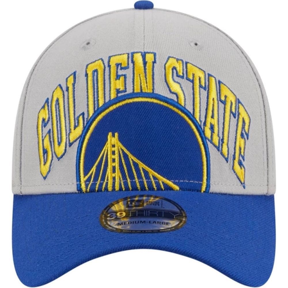 Boné New Era Masculino 39Thirty Golden State Aba Curva S M