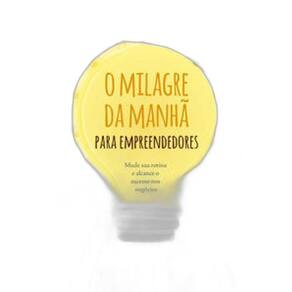 Livro Milagre Da Manhã Para Empreendedores, O