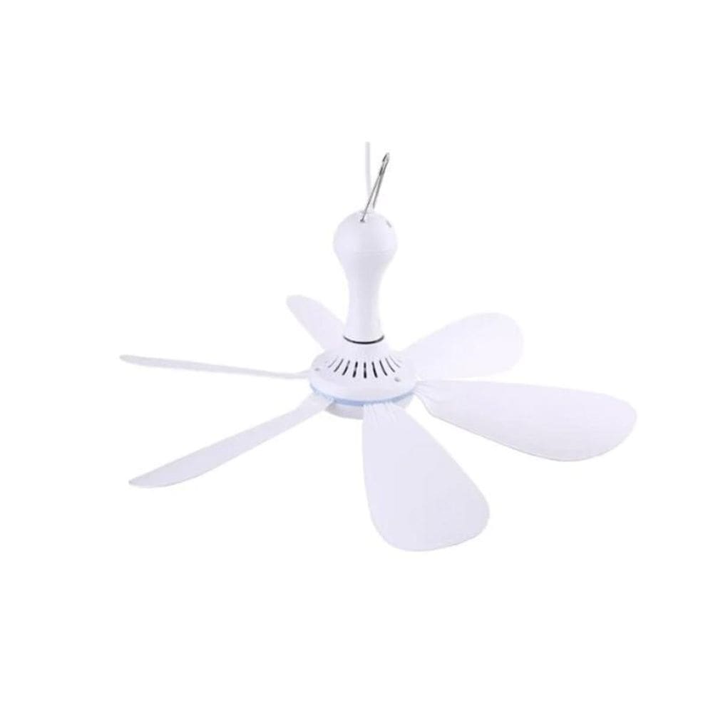 Ventilador De Teto Portátil Usb Silencioso 6 Pás Ceiling Fan