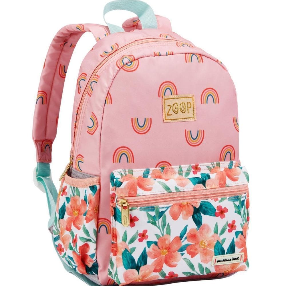 Mochila De Costas 13 Arco-Íris Infantil Escolar Passeio