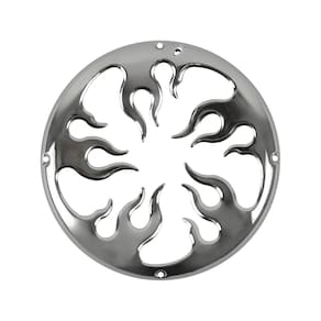 Tela Fire de Ferro Cromada Tuning Caixa sub 10"