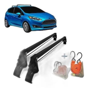 Rack De Teto Ford New Fiesta 2013 A 2019 + 2 Cintas Catraca