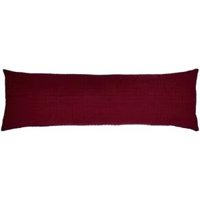 Porta Travesseiro Hug Plaza 40X130Cm Cabernet Lavive