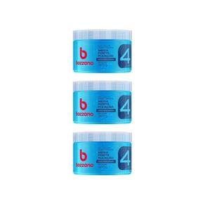 Gel Fixador Bozzano 300G Azul - Kit Com 3Un