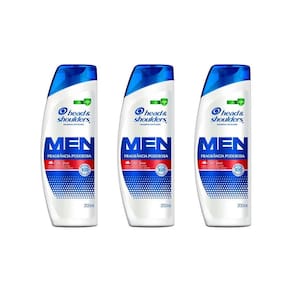 Shampoo Head & Shoulders 200Ml Old Spice-Kit C/3Un