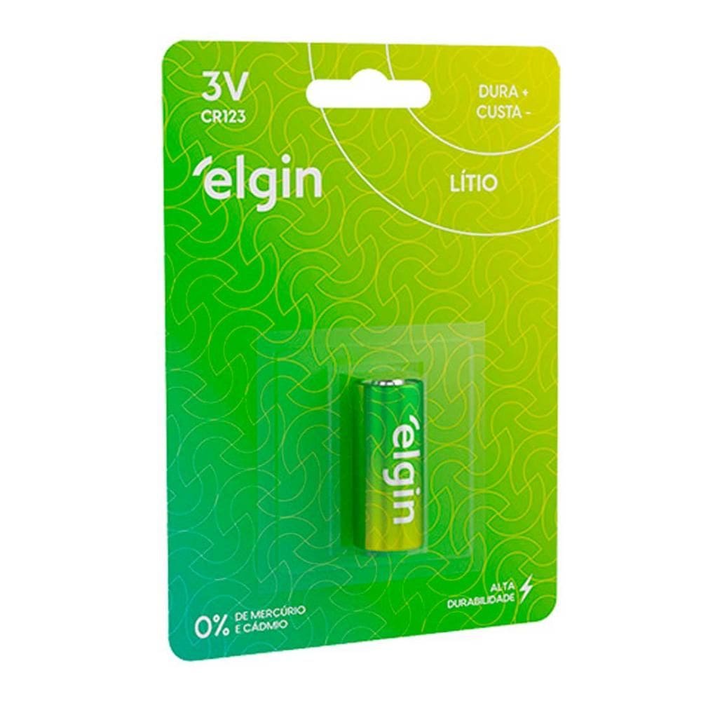 Bateria Cr123 Elgin [F108]
