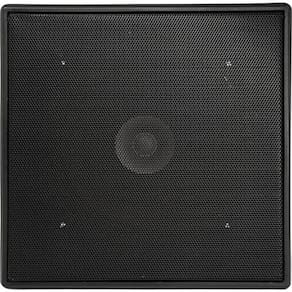 Kit Arandela 6” Full Range Orion 55W RMS Quadrada Preta - PAR / 2 [F002]