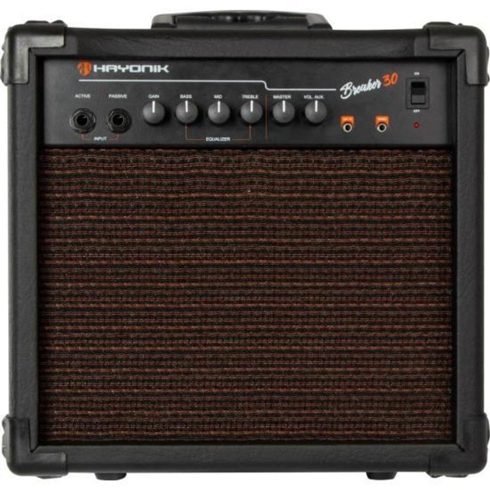 Cubo Para Contrabaixo Hayonik Breaker30 30W Preto [F003]