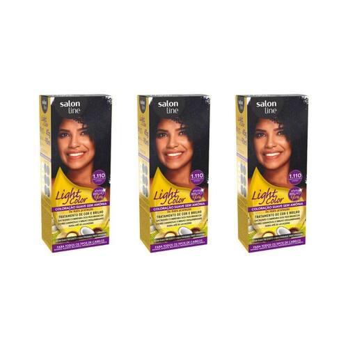 Coloraçao Light Color 1.110 Preto Azulado | Casas Bahia