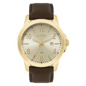 Relógio Condor Masculino Ref: Co2115Nav/5X Casual Dourado