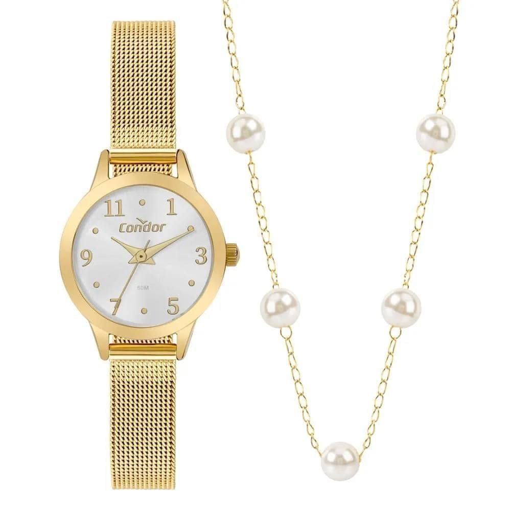 Relógio Condor Feminino Ref: Co2035Nhs/K4K Dourado +