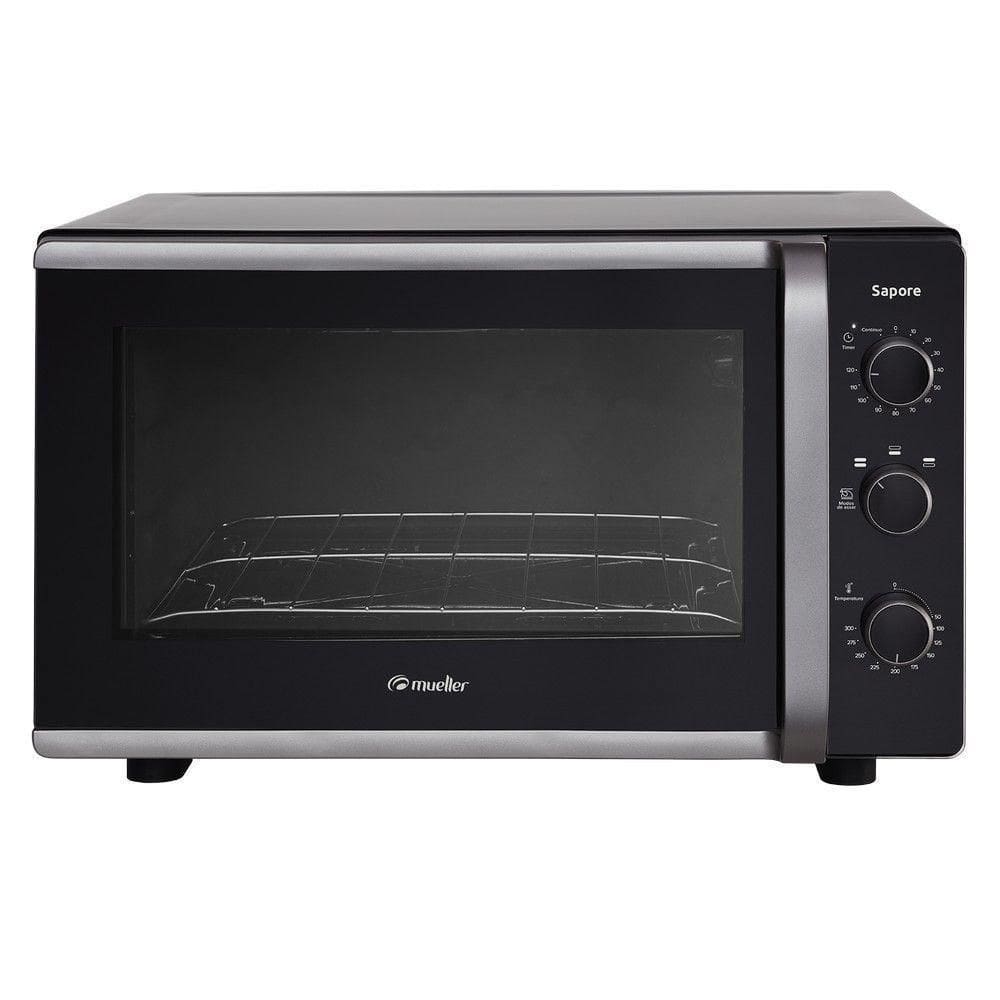 Forno Elétrico De Bancada 44 Litros Sapore Mueller Preto 220v