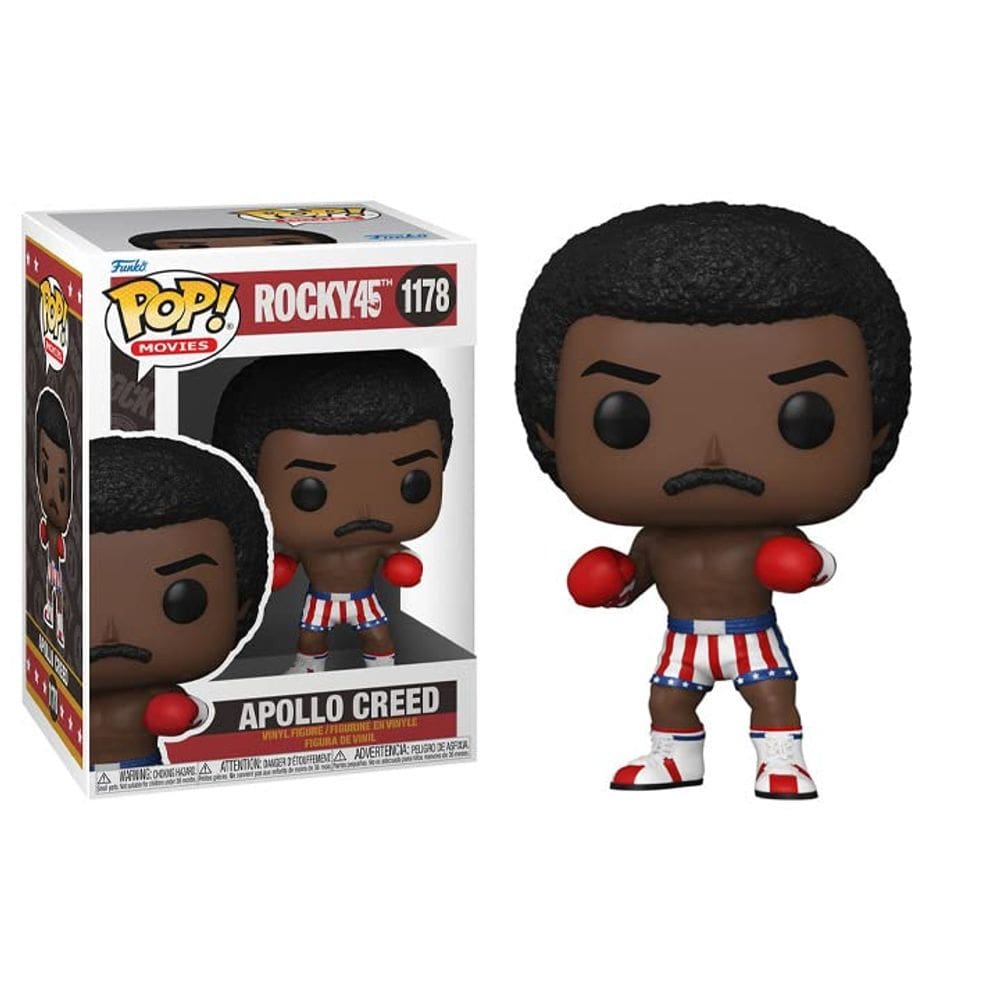 Boneco de vinil Funko Pop Rocky 45º aniversário Apollo Creed