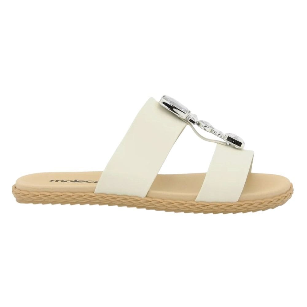 Rasteira Moleca Flatform Baixa Macia Leve Casual 5452145