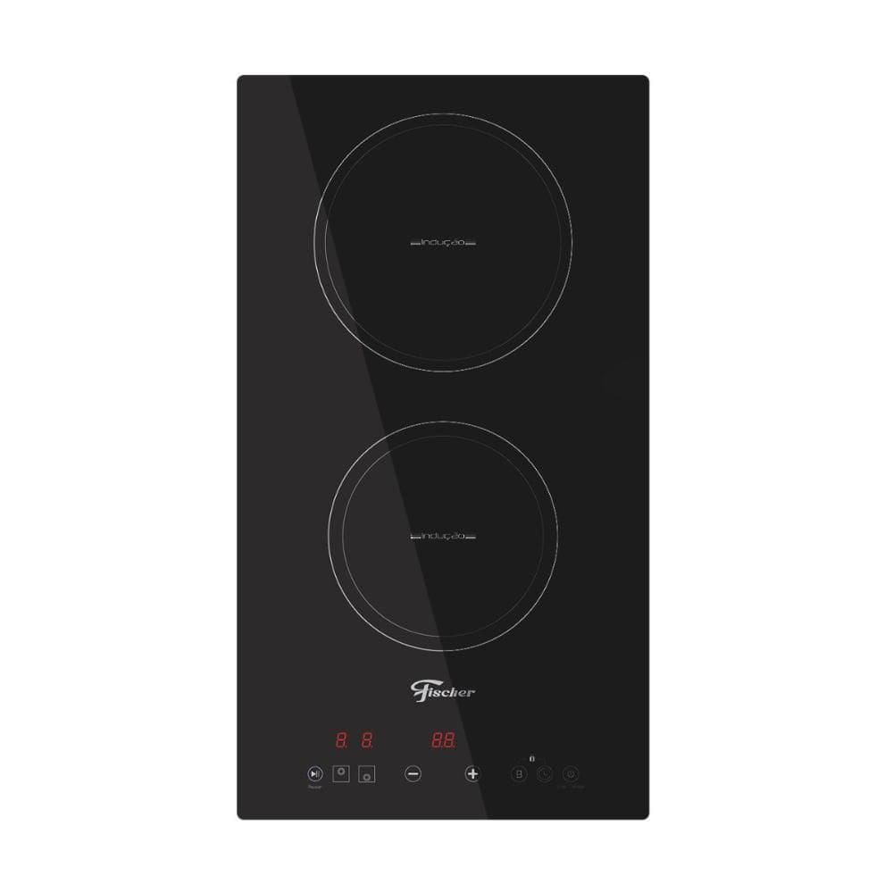 Cooktop 2 Bocas por Indução Vitrocerâmica Touch Fischer 220V