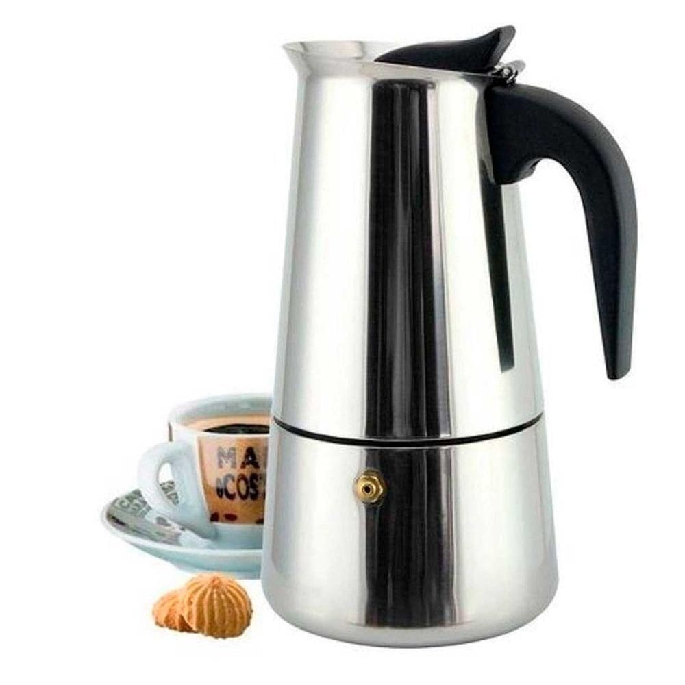 Cafeteira Italiana De Luxo Em Aço Inox A Preferida Das 60 Maiores Pesquisas