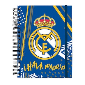 Caderno Colegial Smart Real Madrid 10 Div 80 Fls