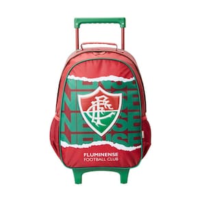 Mochila Escolar De Rodinha Time Fluminense  13570