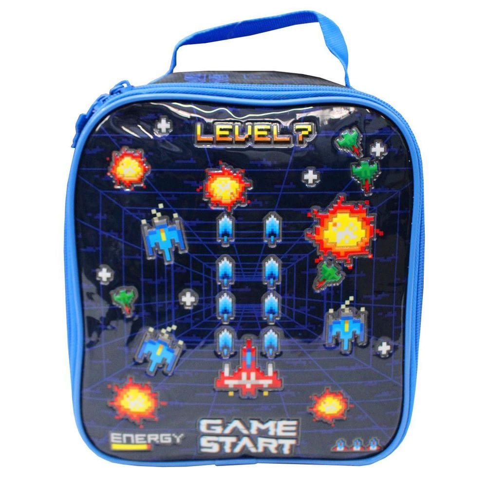 Lancheira Video Game Térmica Escolar Alças Clio