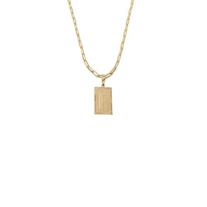 Cordão 60Cm Masculino Feminino Pingente Letra F Banhado Ouro