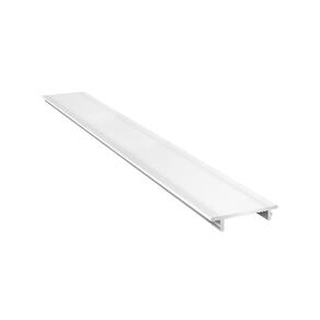 Perfil Difusor Led Light de Embutir Na Cor Branco Para Fita de Led de 3000 Mm Led Line
