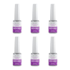 Casco De Cavalo Trop Care Efeito Gel Top Coat 8Ml -Kit C/6Un