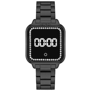 Relógio Euro Feminino Fashion Fit Led Preto - Eumd2404Ac/4P