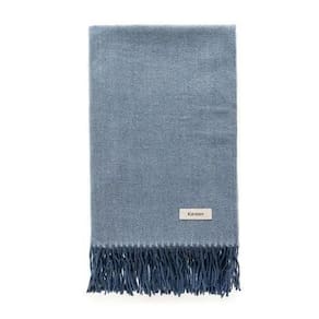 Manta Decorativa Milane 120 X 175 - Karsten Azul Lunar