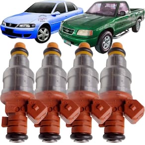 Kit 4 Bico Injetor Blazer 2.2 S10 Vectra 2.0 1999