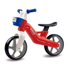 Bicicleta Vermelha Equilíbrio Sem Pedal Aro 12 Twister Maral