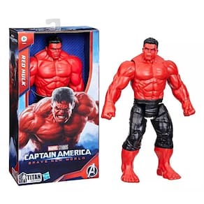 Boneco Hulk Vermelho Marvel Studios Titan Hero Series 30Cm