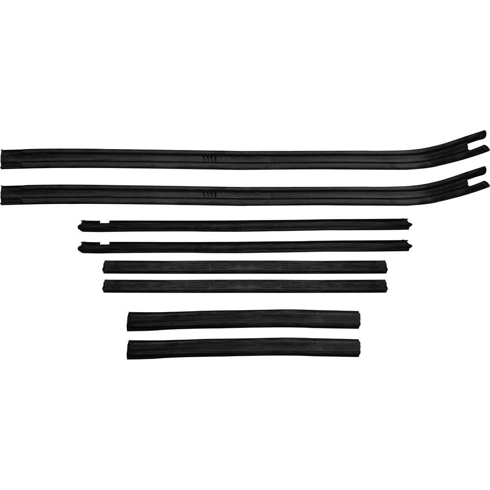 Kit 10pçs Canaletas C/pestana Pta Gol Voyage Parati  80 A87 [F103]